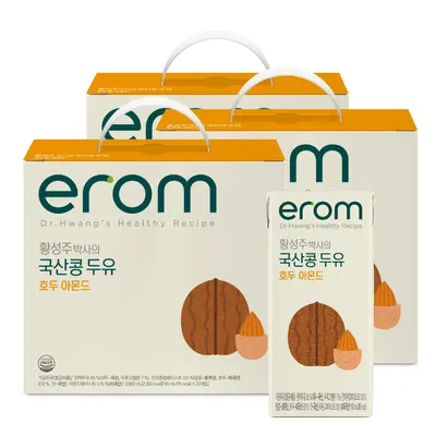 이롬 국산콩 호두아몬드 두유