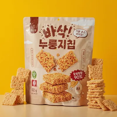 추억의 찹쌀 바삭 누룽지칩