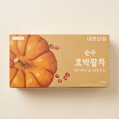 대한다업 순수 호박팥차