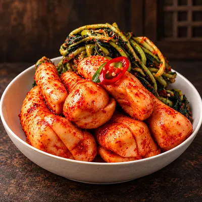 전라도 알타리 총각김치