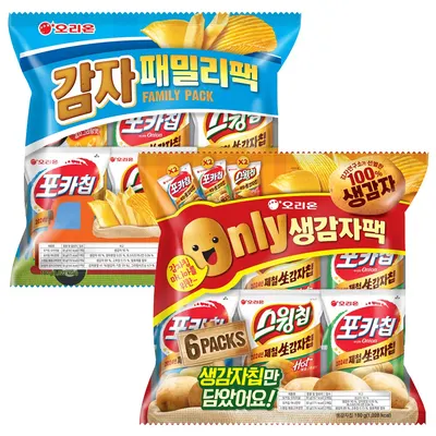 오리온 감자 패밀리팩