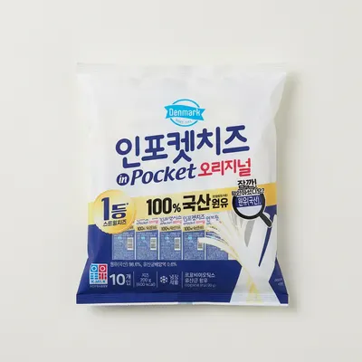 동원 덴마크 인포켓치즈 오리지널