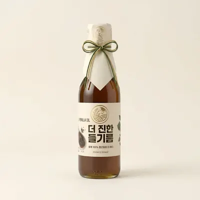 들녘 전통압착 더 진한 통들깨 백퍼센트 들기름