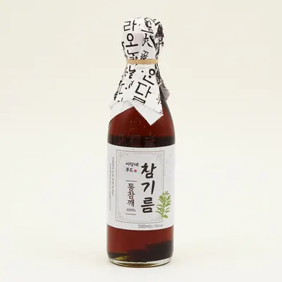 전통압착 통참기름